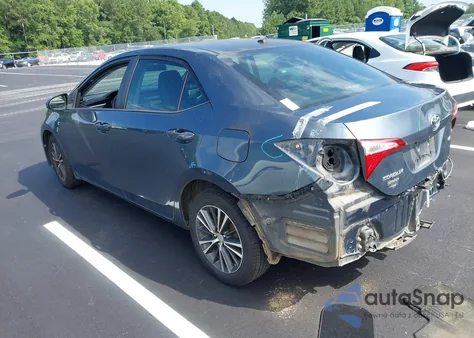 2016 Toyota Corolla Le Premium из США, поврежденный, VIN 2T1BURHE3GC495540